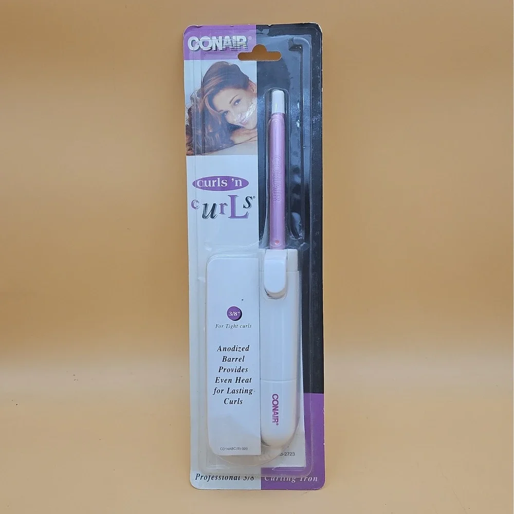 Vintage Conair Curls N Curls Professional 3/8